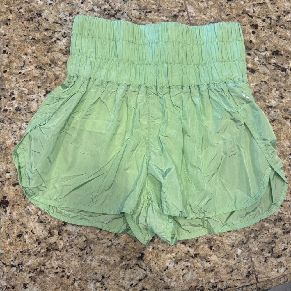 Free people movement FP women's the way home mint green size medium Shorts